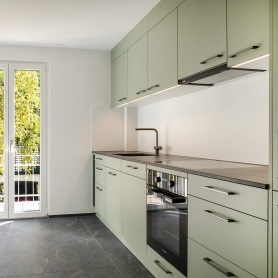 Küche saniert Bauleitung Loeliger AG